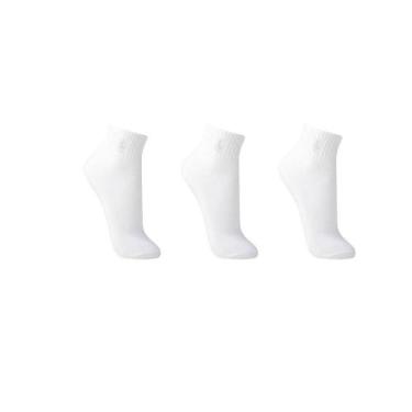 Imagem de Kit 3 Pares de Meia 3223-89 Lupo, Branco, G