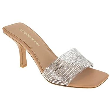 Imagem de BCBGeneration Maxari-2 Mule feminino, Transparente/marrom, 34