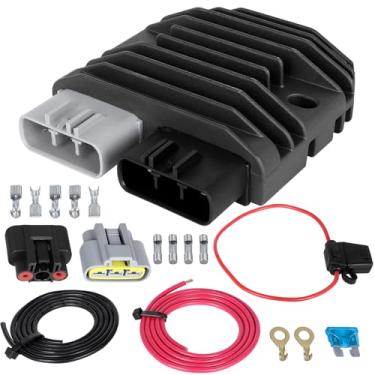 Imagem de SCITOO FH020AA 1D7-81960-00-00 31600-MGZ-J01 dianteiro, retificador regulador de tensão esquerda 2013-2014 para Honda CB1100 2013-2017 para Honda CB500F 2014-2017 para Honda CB5000F X 2013-2017 para