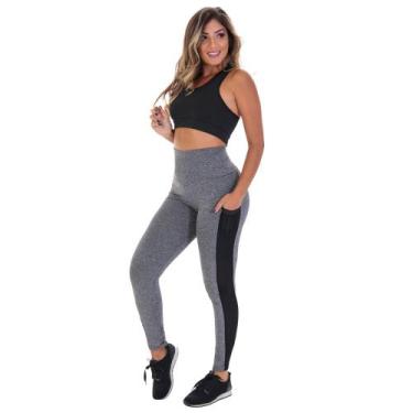 Imagem de Conjunto Fitness Fristyle Legging Com Bolso E Top Academia Feminino, P