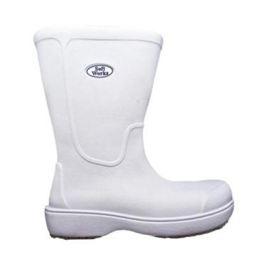 Imagem de Bota Industrial Para Trabalho SoftWorks Antiderrapante Limpeza Serviço
