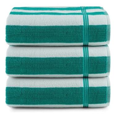 Imagem de Kit 03 Toalhas de Praia e Piscina Banhão Hotel Pousada Lufamar 80x150 