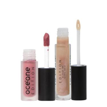 Imagem de Kit Océane Edition Color My Lips Hype Rosa e Glossy Me Glazed (2 produ