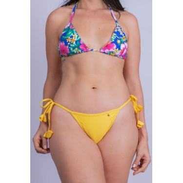 Imagem de Biquini Calcinha String Avulso - Stella Bernardi, G, Amarelo