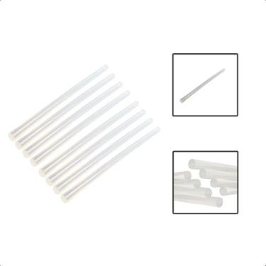 Imagem de Bastão Cola Quente Hot Melt 8 Tubos 7,5mmX300mm (0,7cmX30cm) - EDA