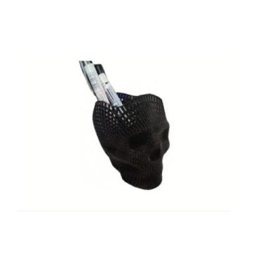 Imagem de Porta Lápis Caveira Skull Crânio Caneta Enfeite Decoração - SNS3D
