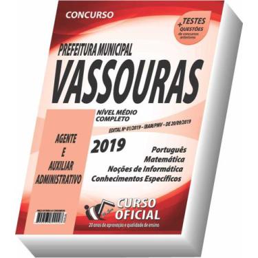 Imagem de Apostila Vassouras - Agente Administrativo E Auxiliar Adm - CURSO OFIC