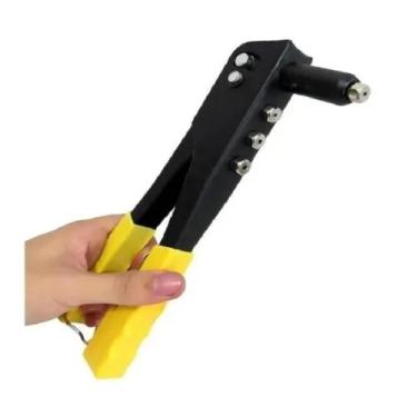 Imagem de Arrebitador Manual 9,5 Tipo Alicate 4 Bicos Chave Manuteção - DFJN