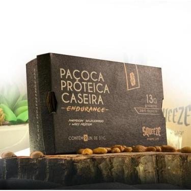 Imagem de Paçoca Proteica Caseira Endurance (13g proteína)(Zero Açúcar) Squeeze