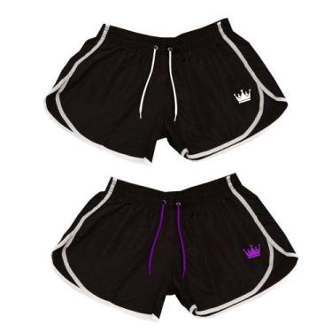 Imagem de Kit 2 Short Praia Feminino Conforto Academia Caminhada Corrida - MP MO