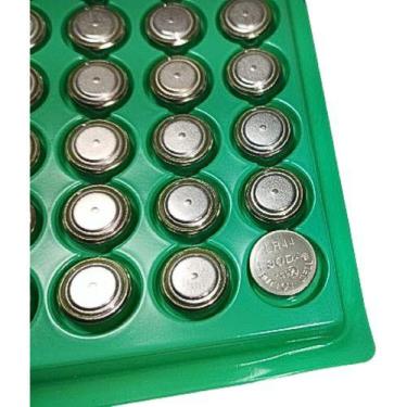 Imagem de Cartela Com 50 Bateria Lr 44 + Soda Button Cell - Romã Atacado
