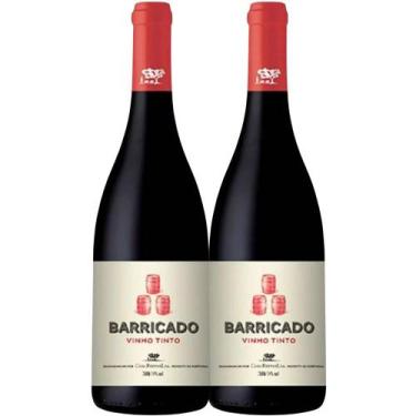Imagem de Kit 2 Garrafas Vinho Tinto Portugues Barricado 750 ml - Casa Relvas