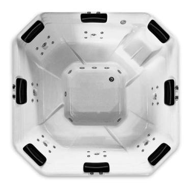 Imagem de Spa Quadrado Turqueza PADRÃO com hidro em acrílico - Só Banheiras, 2,1