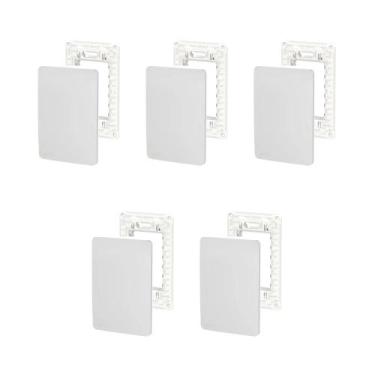 Imagem de 5 Placa/Espelho Gamma Silver 4x2 S730100274 Orion Schneider