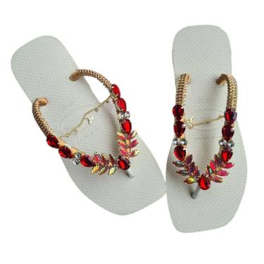 Imagem de Sandália Havaianas Pedraria Sereia