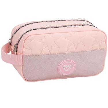 Imagem de Estojo Duplo Color Up Estrela Feminino Juvenil Escolar