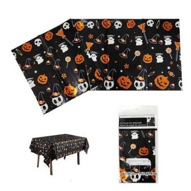 Imagem de Toalha de Mesa Metalizada Tema Halloween - Decoração - CM Presentes e 