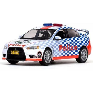 Imagem de Miniatura Mitsubishi Lancer Evo Policia Australiana 1/43 - VITESSE, Br