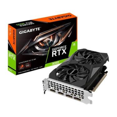 Imagem de Placa de Vídeo Gigabyte RTX 3050 Windforce OC NVIDIA GeForce, 6GB, GDD