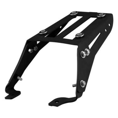 Imagem de Bagageiro Em Chapa Super Adventure Cb 500 1997 À 2005 - Pro tork, PRET