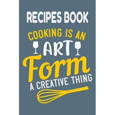 Imagem de RECIPES BOOK: Cookbook Notebook Journal (100 Pages, 6x9) for Recipes with Peanut cover print. Note down how to cook your favorite meals and share with your friends!