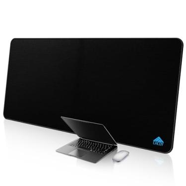Imagem de Cacoy Tapete de Mouse Grande para Jogos, 150 x 69,8 cm, 3GG, Profissional, Estendido para Mesa Completa, Antiderrapante, Superfície Texturizada Especial, Preto