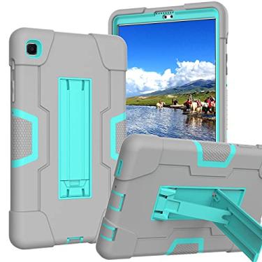 Imagem de Meifei Capa para Samsung Galaxy Tab A7 Lite 2021, Tab A7 Lite 8,7 polegadas, capa 3 em 1, resistente, à prova de choque, capa protetora híbrida de três camadas para Samsung Galaxy Tab A7 Lite 8.7 SM-T220/T225