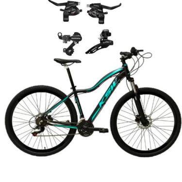 Imagem de Bicicleta Aro 29 Ksw Mwza Feminina 24v Cambios Shimano e Trocadores Sh