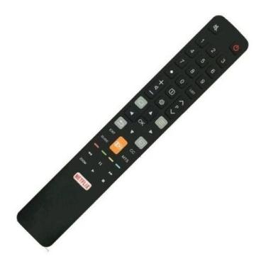 Imagem de Controle Compatível Tv Smart 4k Tcl  Ct-8518 / L43s4900f - Genérica