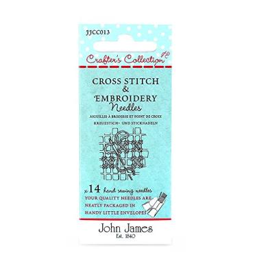 Imagem de John James Crafter's Collection Cross Stitch & Embroidery Needles Assorted Sizes