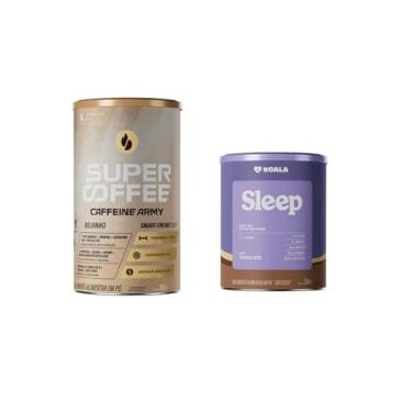 Imagem de Kit Supercoffee Economic Size Sabor Beijinho (380g) + Koala Sleep Sabor Chocolate (264g)