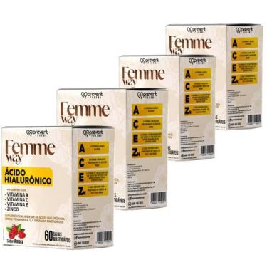 Imagem de Acido hialuronico 240 balas prevent pharma, amora
