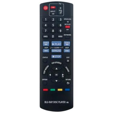 Imagem de Allimity Substituição remota N2QAYB000739 para leitor de Blu-ray Disc Panasonic N2QAYB000734 DMP-BD87 DMP-BD77 DMP-BD871 DMP-BD77GN DMP-BD77GT DMP-BD77GJ DMP-BD77GW