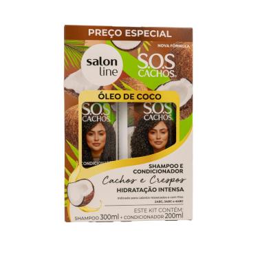 Imagem de Salon Line S.O.S Cachos Hidratação Shampoo e Condicionador