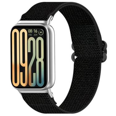 Imagem de Disscool Pulseiras de substituição ajustáveis compatíveis com Redmi Watch 5/Watch 4, pulseira de nylon confortável, compatível com Xiaomi Smart Band 9 Pro/Band 8 Pro, acessórios para relógio