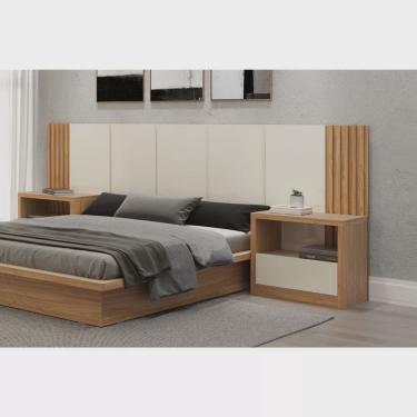 Imagem de Cabeceira Casal Queen 300cm em mdf
