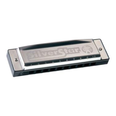 Imagem de Gaita Diatônica Em Dó silver star 504/20 C - hohner