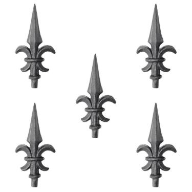 Imagem de Kit 5 Ponta De Lança Ferro Grade Portão Muro Espadinha Nº 11