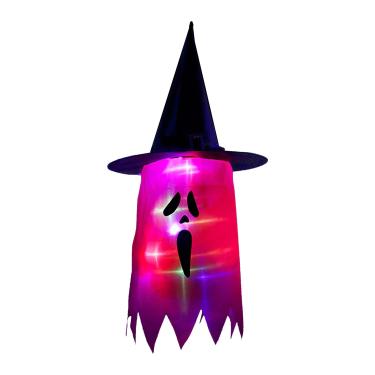 Imagem de Wemay Lâmpada Fantasma LED em Forma de Fantasma para Halloween Luz Fantasma Colorida Alimentada por Bateria para Bar de Festa de Halloween Decoração de Jardim Exterior