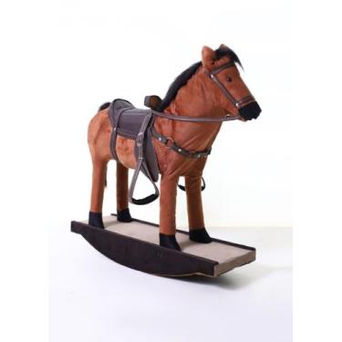 Imagem de Brinquedo Cavalinho de balanço Luco c/cabeça flexivel - kvalinho, Marr