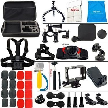 Imagem de Kit de acessórios SB11111111 da LifeLimit para Hero 5 / Sessão / Gopro Hero 4 / Gopro Hero 3 / Gopro Hero 2 e Gopro Hero HD (40 itens)