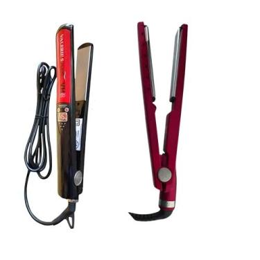 Imagem de Valeries Hair Prancha Vh3060 460F + Chapinha Vermelha De Brind - Valer