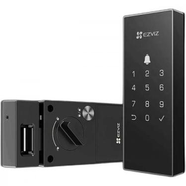 Imagem de Fechadura digital EZVIZ DL03 Wifi CS-DL03-R100-WP-BK Preto, Preto