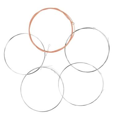 Imagem de YIJU 5 peças Banjo Strings Professional Aprimore o desempenho fácil de instalar para acessórios para iniciantes substitui peças