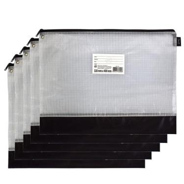 Imagem de Malote Telado Grande Com Zíper 40 X 32 cm Dac 5 Unidades