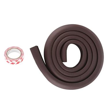 Imagem de Protetor de Prova L-Tipo de Alta Móveis Elastic Cushion Guard para Segurança Em Casa Segurança Em Casa Protector Furniture Bumpertable Bumper Guarddesk Bumppers (Cor de café)