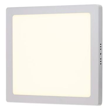 Imagem de Painel Plafon Premium Luminária Sobrepor Teto Led 12w Quadrado - Embra