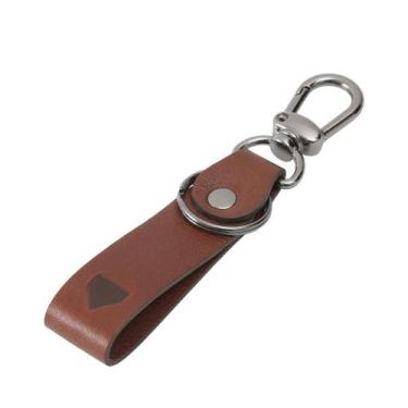 Imagem de Chaveiro De Couro Bovino São Paulo F.C. Monocromático - Produto Oficia