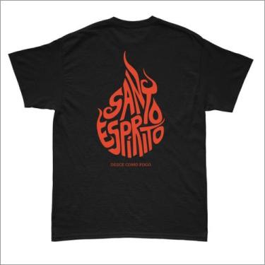 Imagem de Camiseta Oversized Espirito Santo Unissex Algodão Nv - DM Clothing Bra