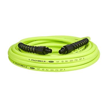 Imagem de Flexzilla Mangueira de ar Pro, 0,6 cm x 7,6 m, resistente, leve, híbrida, ZillaGreen - HFZP1425YW2